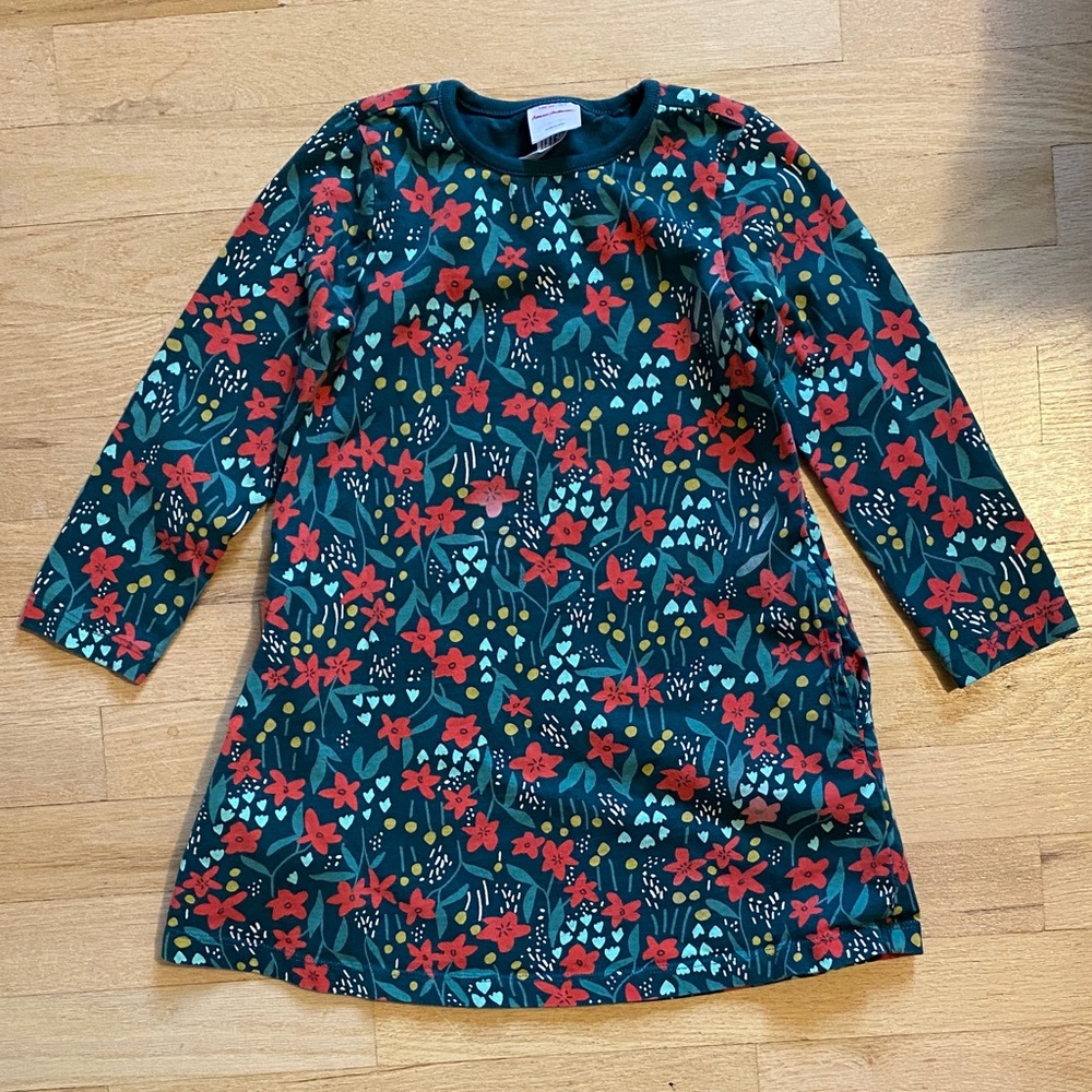 Hanna Andersson Long Sleeve T-Shirt Dress